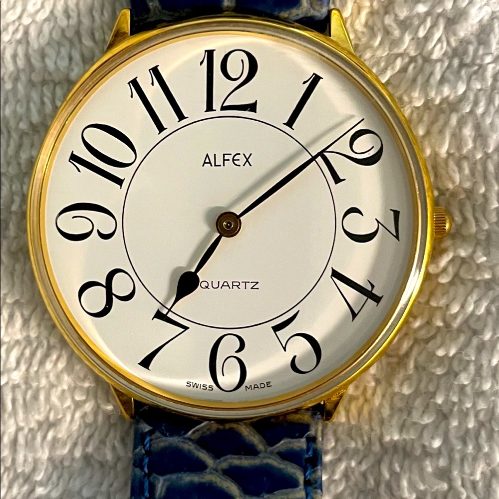 Alfex Vintage Unisex Wrist Watch Quart